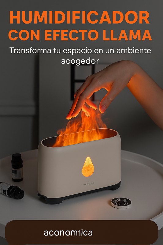 Humidificador con Efecto Llama